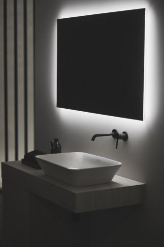 Смеситель для раковины настенный Ideal Standard Silk Black Ceraline A6938XG, черный матовый