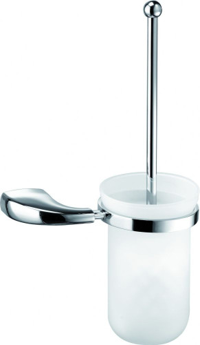 Sanibano Apolo, настенный стеклянный ёрш, цвет хром