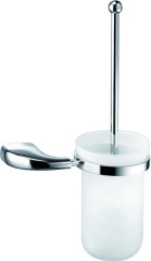 Sanibano Apolo, настенный стеклянный ёрш, цвет хром