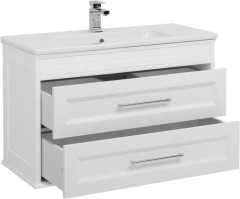 Тумба под раковину Aquanet Бостон 100 белый