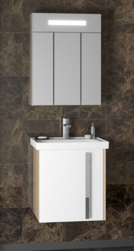 Зеркальный шкаф Smile Стайл 70 с подсветкой