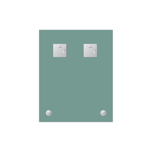 Зеркало настенное с фацетом и полочкой Attractive EVOFORM 40х50 см, BY 0501