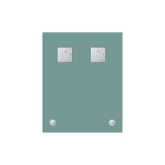 Зеркало настенное с фацетом и полочкой Attractive EVOFORM 40х50 см, BY 0501