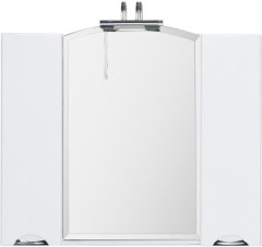 Зеркало-шкаф Aquanet Асти 105 белый