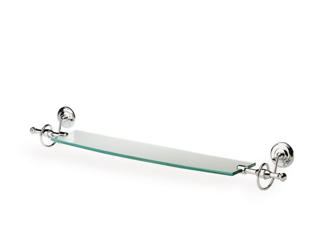 Stil Haus Idra, стеклянная полка, цвет хром