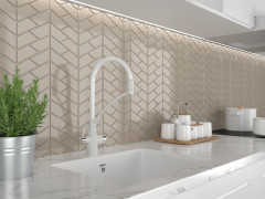 Смеситель для кухни Paulmark SIEGEN, белый, 213111-331, Paulmark