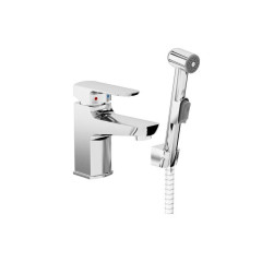 Смеситель для раковины с гигиеническим душем Ravak BM Керамический картридж Хром (X070076)