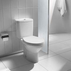 Унитаз-компакт ROCA MITOS косой выпуск, нижний подвод