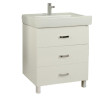 Тумба под раковину AQUATON Америна 80 М напольная, белая (1A169101AM010)