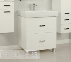 Тумба под раковину AQUATON Америна 80 Н, белая (1A169401AM010)