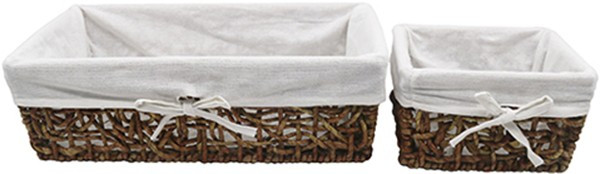 Корзина для белья WasserKRAFT Exter 52x31x16 WB-160-L