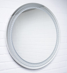 Зеркало Прая 700х700 с подсветкой Домино