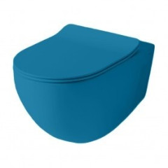 Унитаз Artceram File 2.0 подвесной 370*530*370 blue avio