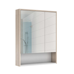 Шкаф-зеркало Prime 70 Дуб сонома Домино