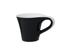 Раковина Artceram CUP 690*500*425 отверстия для смесителя-отсутствуют черный/белый