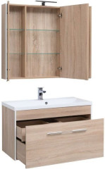 Мебель для ванной Aquanet Августа 100 дуб сонома