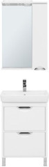 Мебель для ванной Aquanet Гретта 60 New белый (2 ящика)
