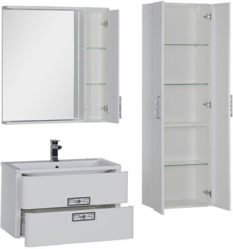 Мебель для ванной Aquanet Паллада 80 белый