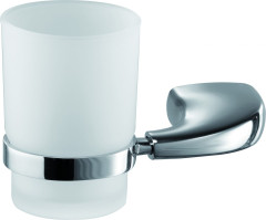 Sanibano Apolo, настенный стеклянный стакан, цвет хром