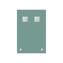 Зеркало настенное с фацетом и полочкой Attractive EVOFORM 40х60 см, BY 0502