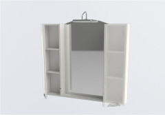 Зеркало-шкаф Aquanet Асти 105 черный