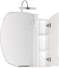 Зеркало-шкаф Aquanet Моника 75 белый