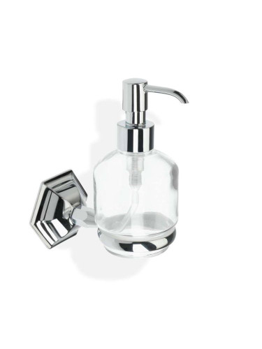Stil Haus Marte, настенный стеклянный дозатор, цвет хром