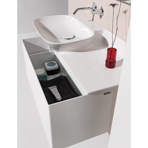 Раковина -столешница Laufen INO 90х45х14.5 , цвет Белый матовый (8.1330.1.400.109.1)