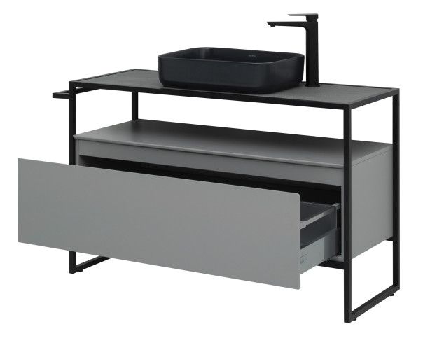 Тумба под раковину Allen Brau Priority 120 1.31004.PGM платиновый серый