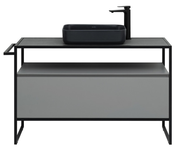 Тумба под раковину Allen Brau Priority 120 1.31004.PGM платиновый серый