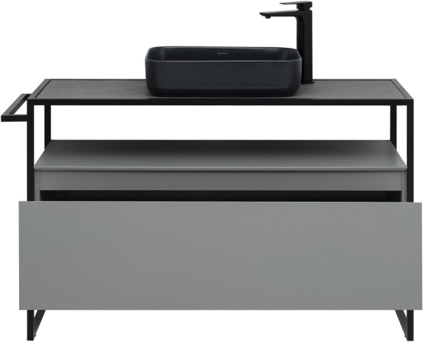 Тумба под раковину Allen Brau Priority 120 1.31004.PGM платиновый серый