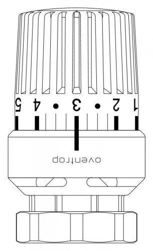 Термостат Oventrop Uni LDV с клеммным соединением