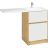 Тумба под раковину Aquaton Лондри 60 без фасада, дуб Сантана (1A266901LH0C0)
