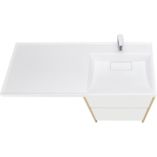 Тумба под раковину Aquaton Лондри 60 без фасада, дуб Сантана (1A266901LH0C0)