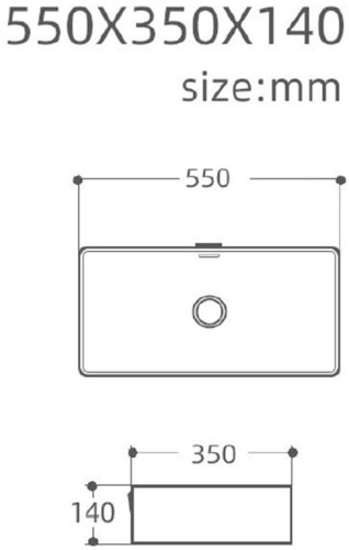 Раковина Aquanet Perfect-3 55