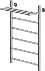 Полотенцесушитель водяной Aquanet Mauro 800x500 с полкой