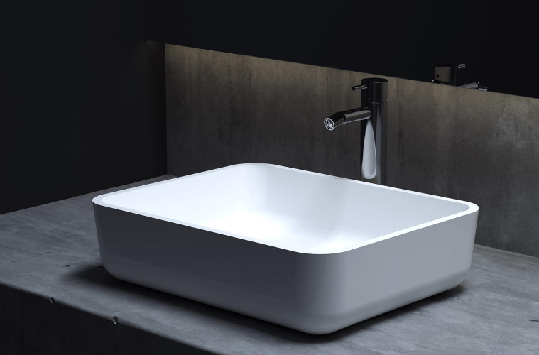 Раковина накладная Salini GLORIA 309 покраска по RAL полностью