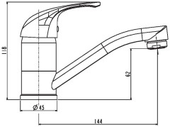 Смеситель Esko Riga RG 15