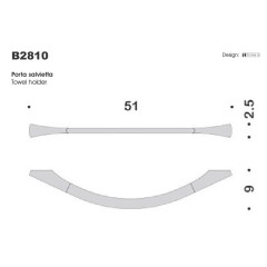 Полотенцедержатель Colombo Design Land B2810.000